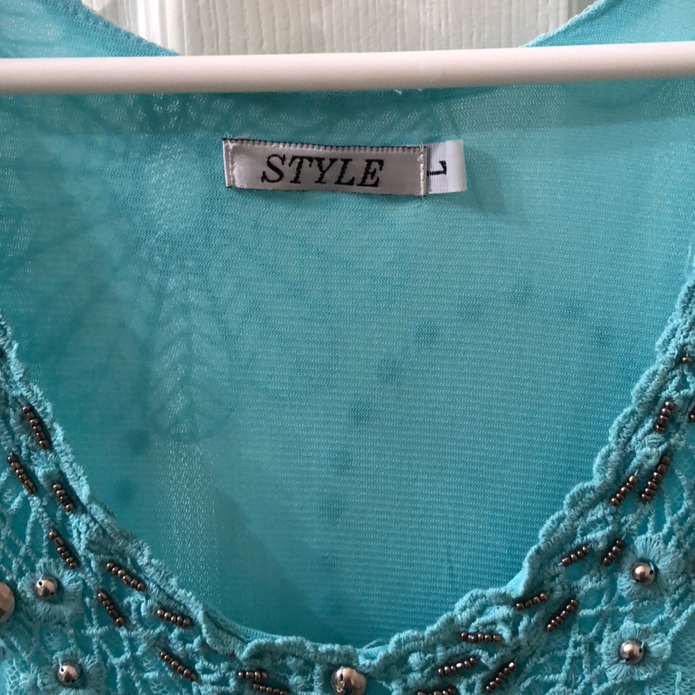 Turquoise Dress - Picture 4 of 4